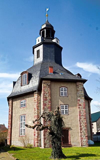 Rückseite der Barock - Kirche