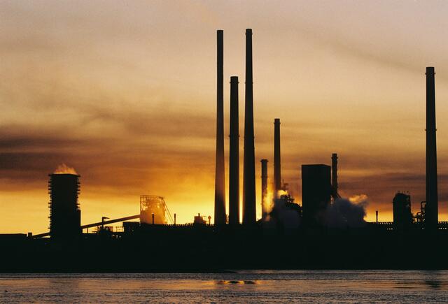 ThyssenKrupp Steel Duisburg. (Foto: S. Petermann - photo79 | aus der Serie "industrial landscapes")
