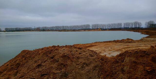 Der Wietzesee ist weiter ausgebaggert worden.