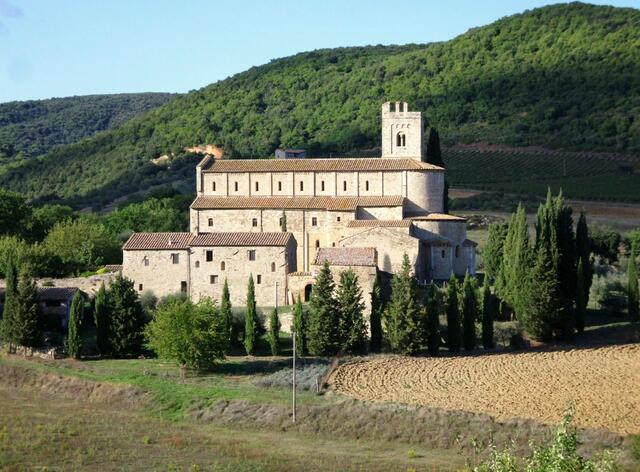 Abbazzia di Sant'Antimo, Toskana - 10/2015