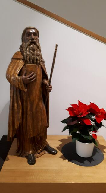 Der heilige Benedikt im Kloster Münsterschwarzach