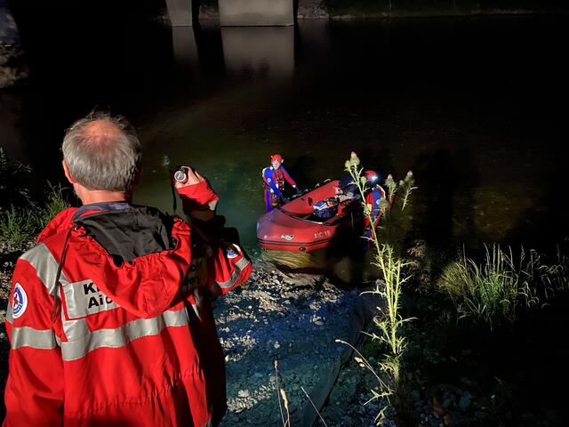 UG-Einsatz - Juli 2020 Vermisstensuche Lech