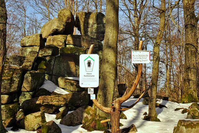 die Kleine Teufelsmühle auf dem Ramberg