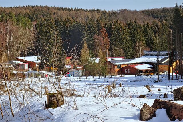 Blick auf den Ferienpark Merkelsbach