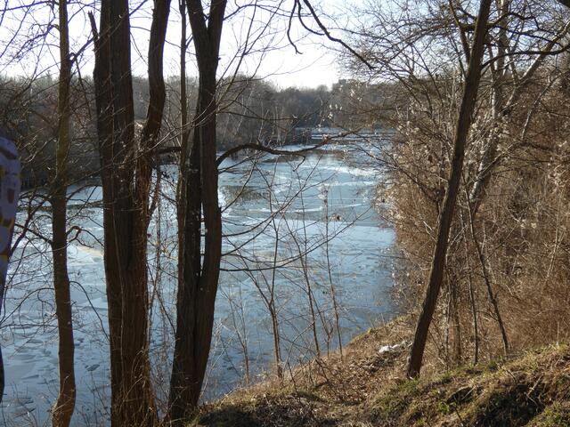 Der Langenhanskanal vor dem Chemiewerk