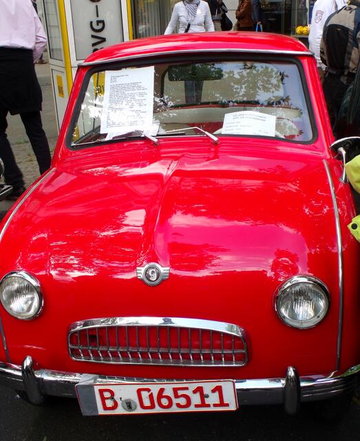 Goggomobil, im Volksmund "Goggo" genannt der Firma Hans Glas GmbH. Den Goggo gab es von 1955 bis 1969.