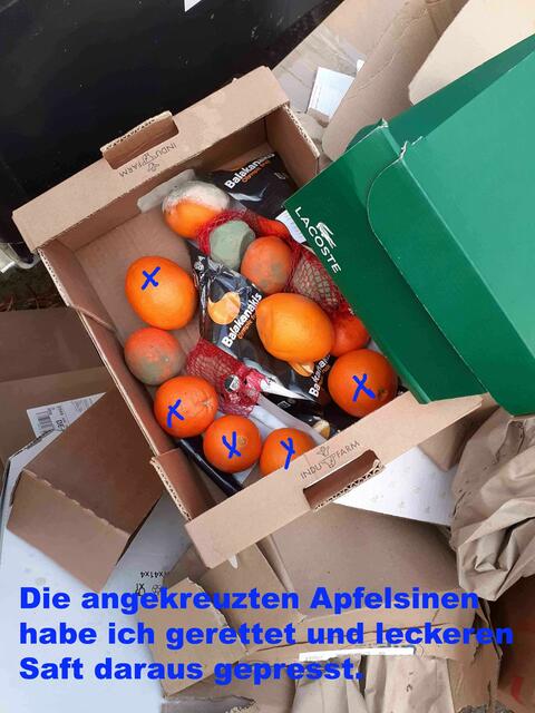 Weggeworfen ... ohne Worte