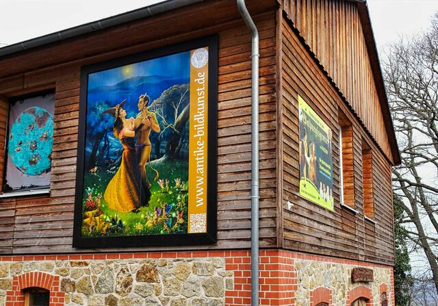 das Museum Walpurgisgrotte, vor einem Brand stand an dieser Stelle eine Ausflugsgaststätte
