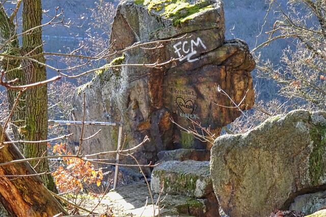 Wilhelmsblick, eine Aussichtstelle am Pionierweg