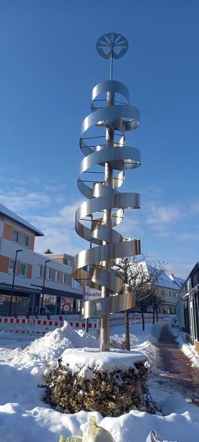 Doppelhelix in Wennigsen am Rathaus | Foto: Labyrinth Wennigsen