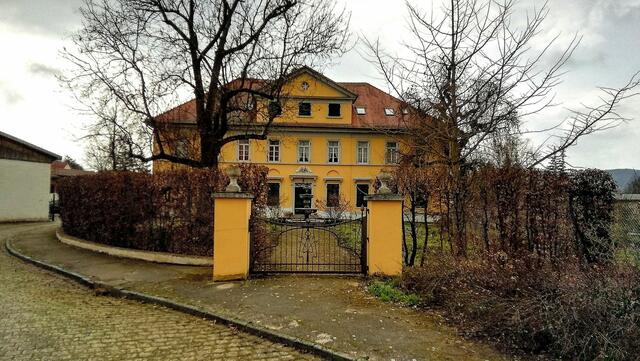 Das Rittergut oder auch Gutshaus von Großjena am 10.3.2021 !
