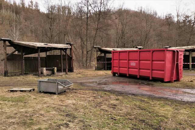Foto am Tag vor dem Abriss am 11.3.2021