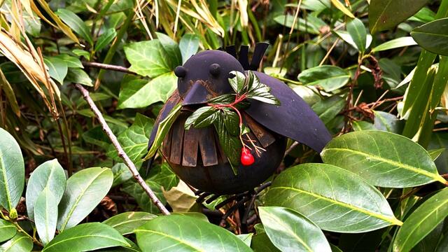 12. März 2021. Spaziergang in unserem Park. Bleibt gesund!