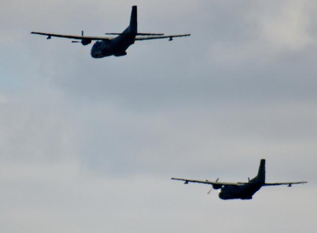 ... auf dem Rückflug zum Fliegerhorst
