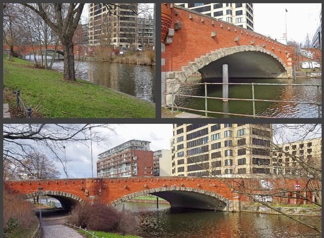 Die Dovebrücke ist die letzte Brücke vor dem Spreekreuz. Als „Spreekreuz" bezeichnet man das Zusammentreffen des Charlottenburger  Verbindungskanals mit der Spree und dem Landwehrkanal.