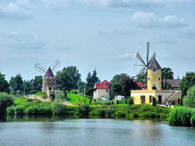 am großen Mühlensee