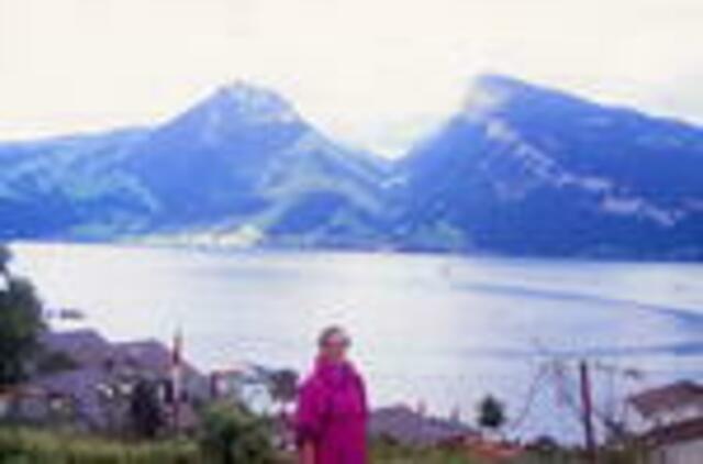 Maria am Thuner See in der Schweiz, 1989