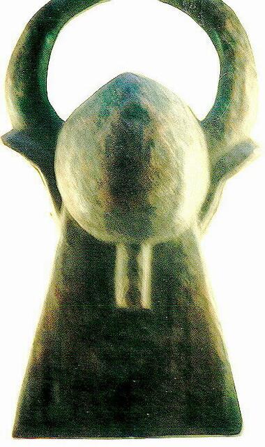 Buschkuh-maske der Chamba in Nigeria