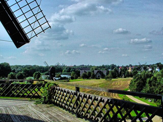 Blick auf 5 Windmühlen