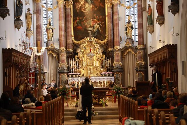 Viele Gläubige feierten die Ostergottesdienste in Aichach mit