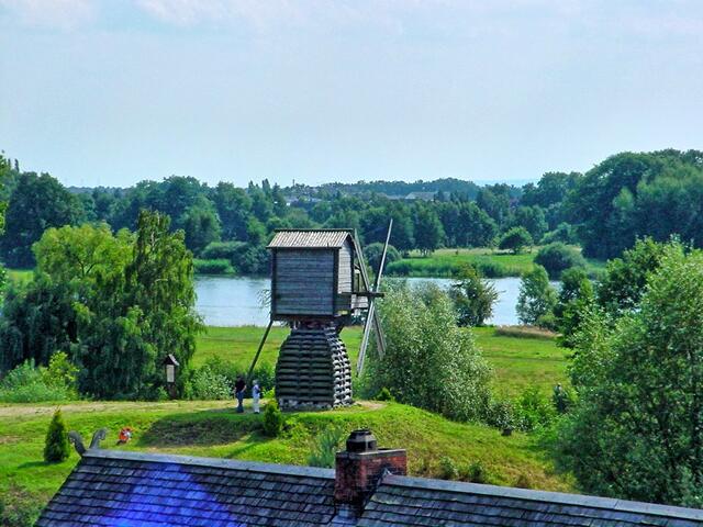 Blick zur Ukrainischen Bauernmühle