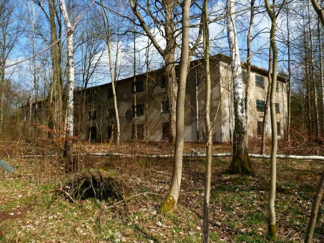 Lagerhaus der MUNA Hänigsen. Es ist 75 m lang und 25 m breit.