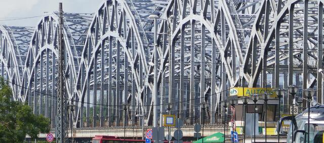 Brücke in Riga (Lettland)