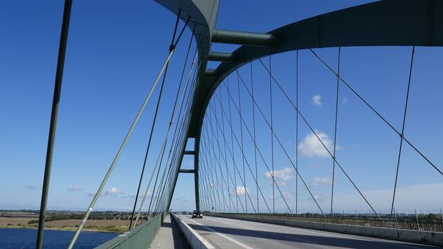 Fehmarn-Sund-Brücke über die Ostsee