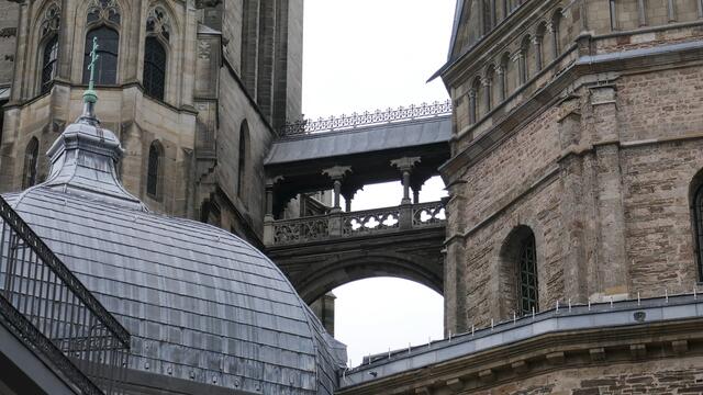 Brücke am Aachener Dom