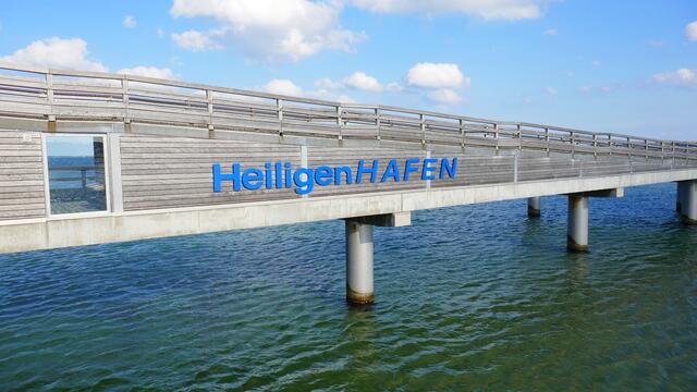 Seebrücke vor Heiligenhafen