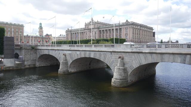 Brücke in Stockholm