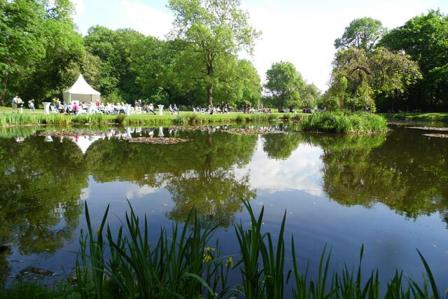 Der Hinübersche Garten am Kloster Marienwerder ist einer der ältesten Landschaftsparks Deutschlands.