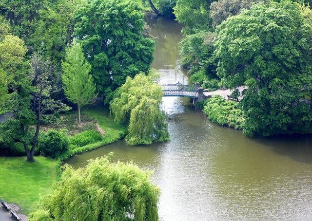 Er ist eine romantische Anlage, die vor 120 Jahren aus den Feuchtwiesen der Leinemasch entstanden ist.