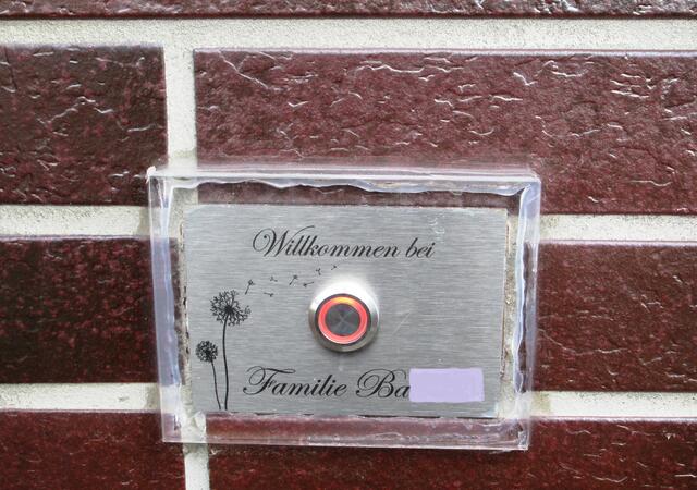 Auch hier bei Familie ...