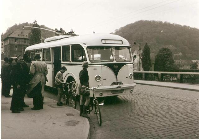 Auf der Lahnbrücke in der Bahnhofsstraße | Foto: Foto: Unbekannt