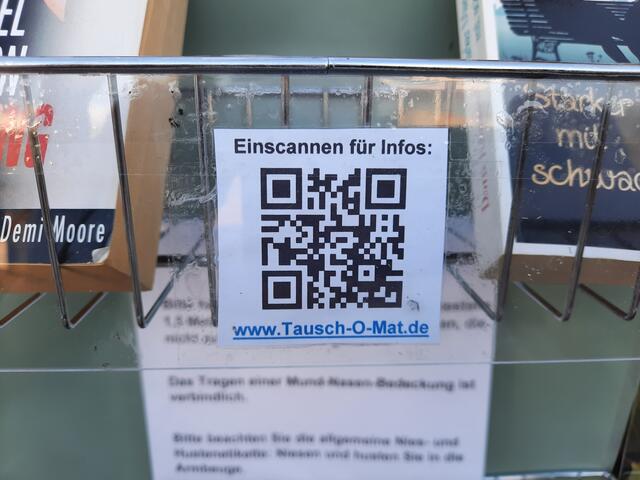 Der Tausch-O-Mat des ADFC Langenhagen hilft beim Sparen von Rohstoffen! - - - - - - - - - - - - Mehr rund ums Rad im 🚲-BLOG: https://www.myheimat.de/langenhagen/profile/adfc-ortsgruppe-langenhagen-rauf-aufs-rad-78140.html#paginaTop