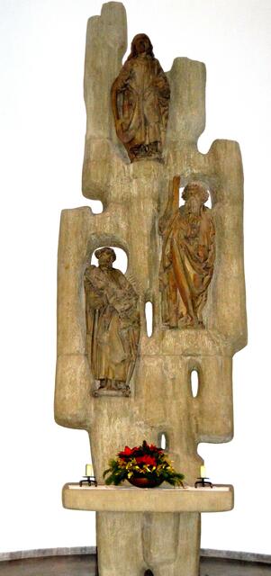 modernes Kunstwerk im Dom