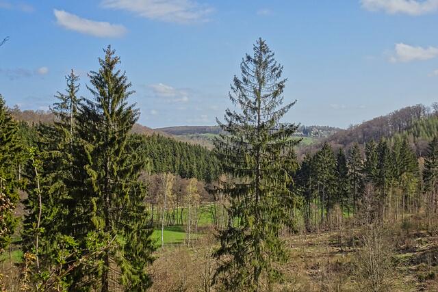 Blick ins Leinetal