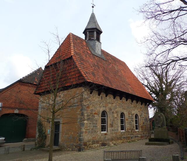 Die kleine Wehrkapelle diente im Notfall den Bauern als Rückzugsort.