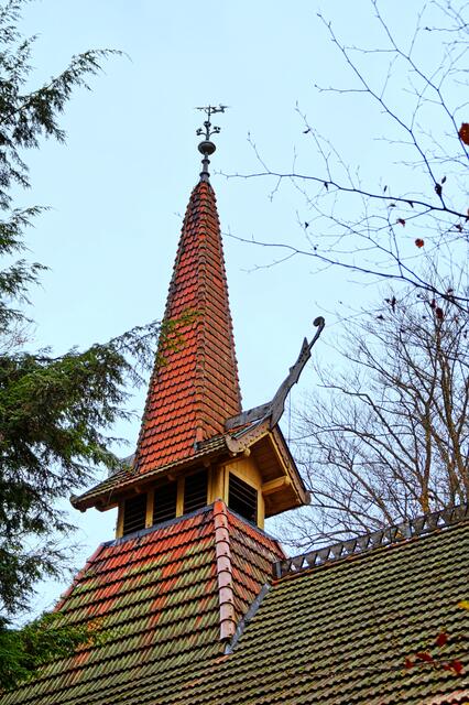 Turmspitze mit Drachen 2017