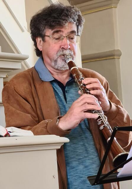 Klarinettist Max Blei Burgheim