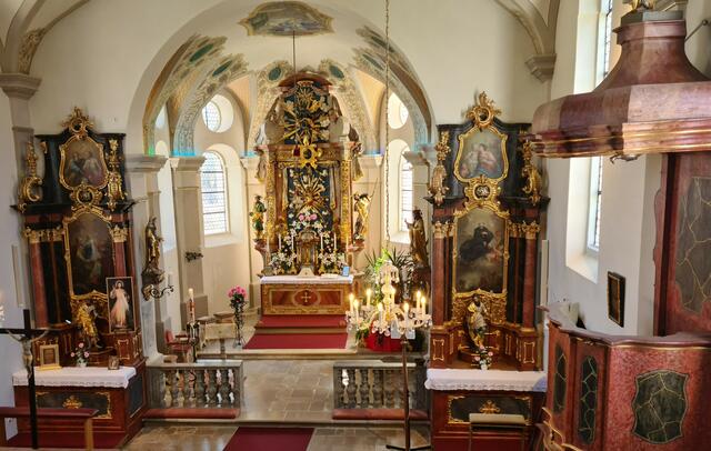 Altarraum St. Thomas, Gunzenheim