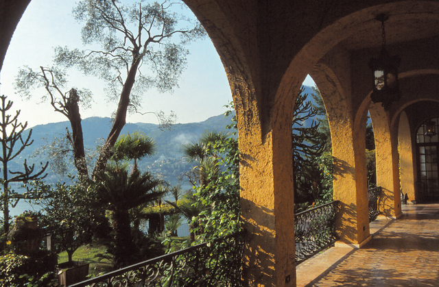 Terrasse von Haus Collina