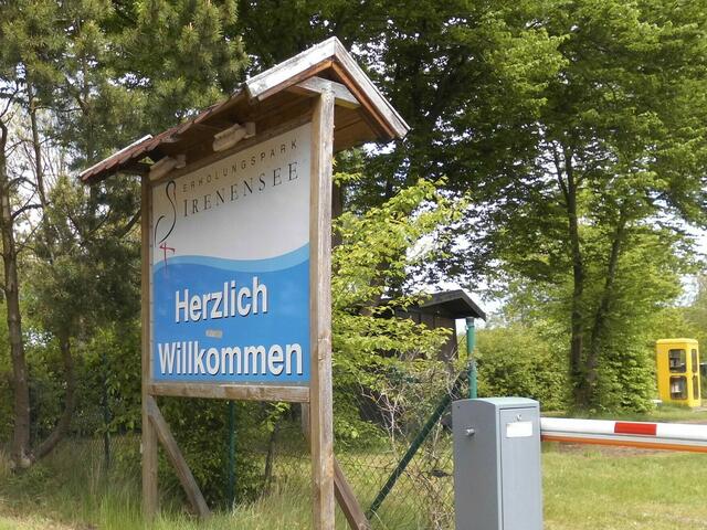. . . " Herzlich Willkommen" am Irenensee . . .
