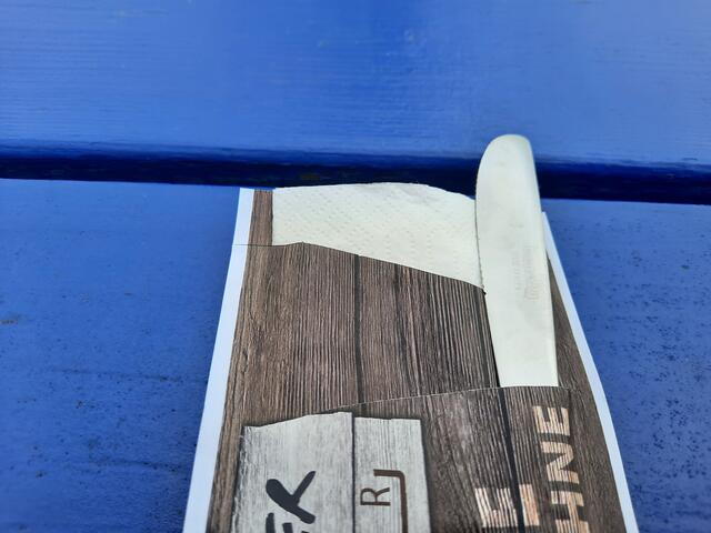 Die Rückseite ( die Gabel ist schon raus )