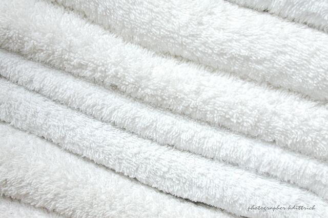 Stapel Frottiertücher...