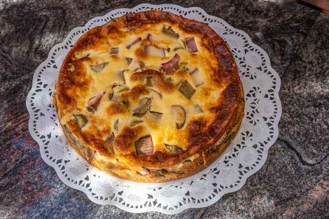 Sabinas Kochstudio: Rhabarberkuchen