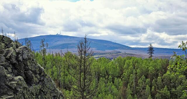 der Brocken von der Kattnäse aufgenommen