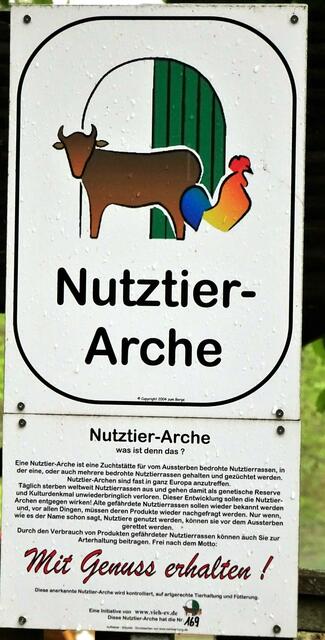 eine Nutztierarche befindet sich in der Blankenburger Straße im Eckertal