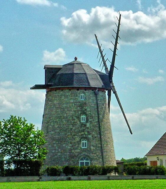 Mühle I dient heute als Wohnung, aufgenommen 2006